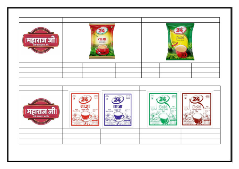 24 Tea Pricing and Product Details | PDF