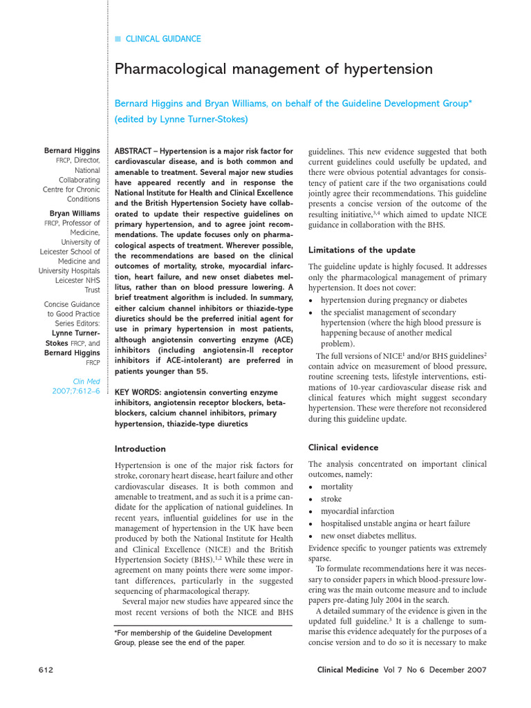 1 s2.0 S1470211824003567 Main | PDF | Hypertension | Blood Pressure