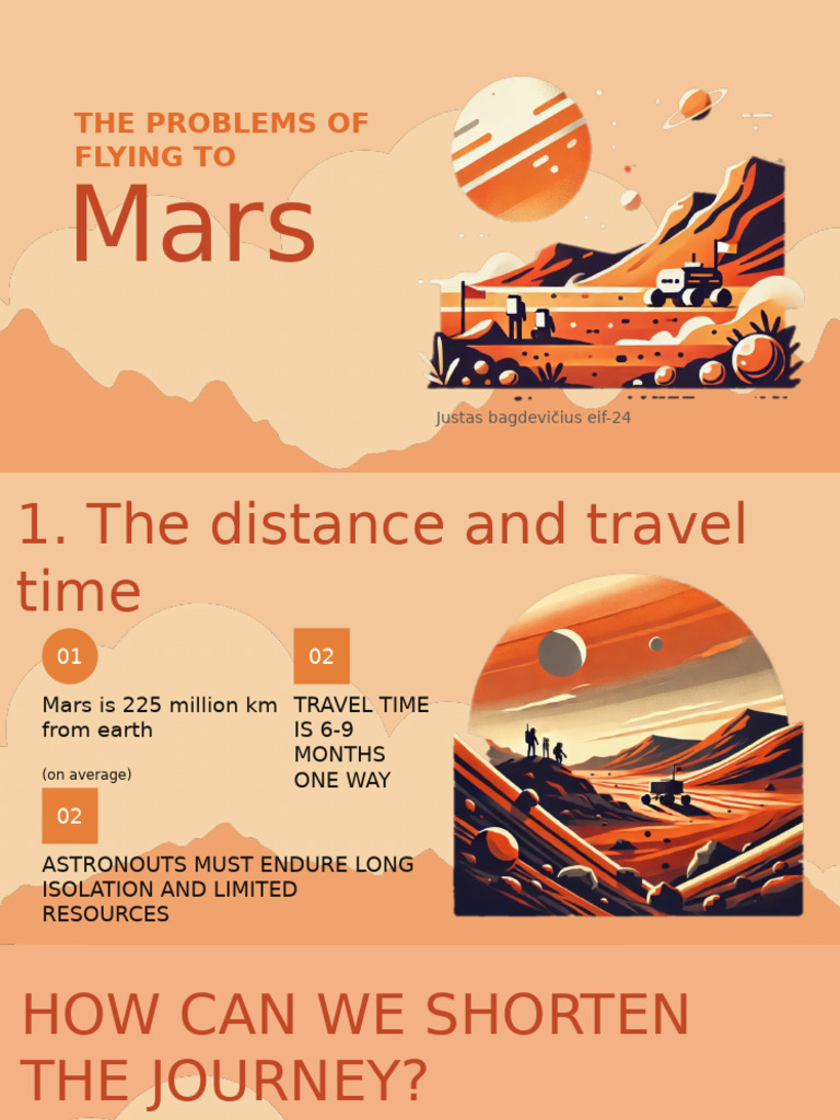 The Problems of Flying To Mars | PDF
