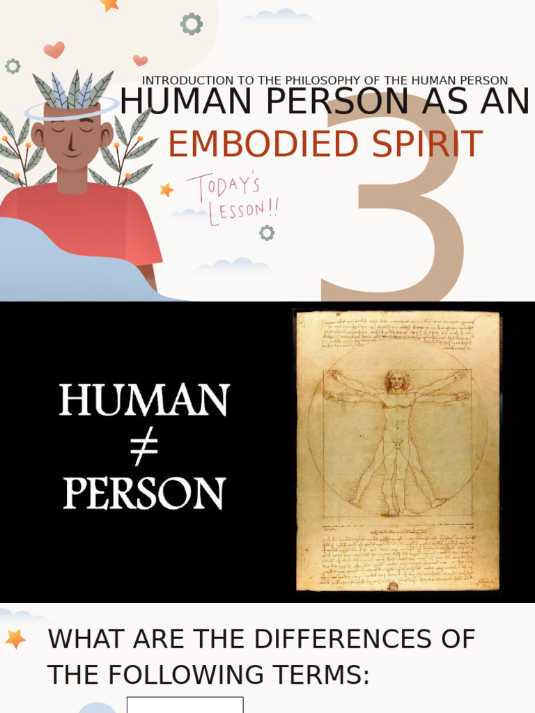 Philosophy of the Human Person | PDF | Soul | Self