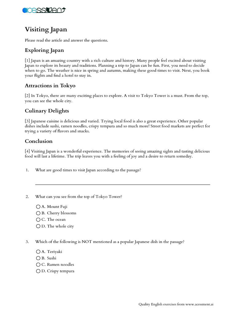 Essential Guide to Visiting Japan | PDF