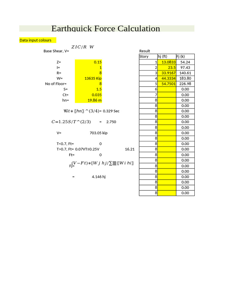 Earthquake Force Analysis for Gazipur | PDF | Civil Engineering ...