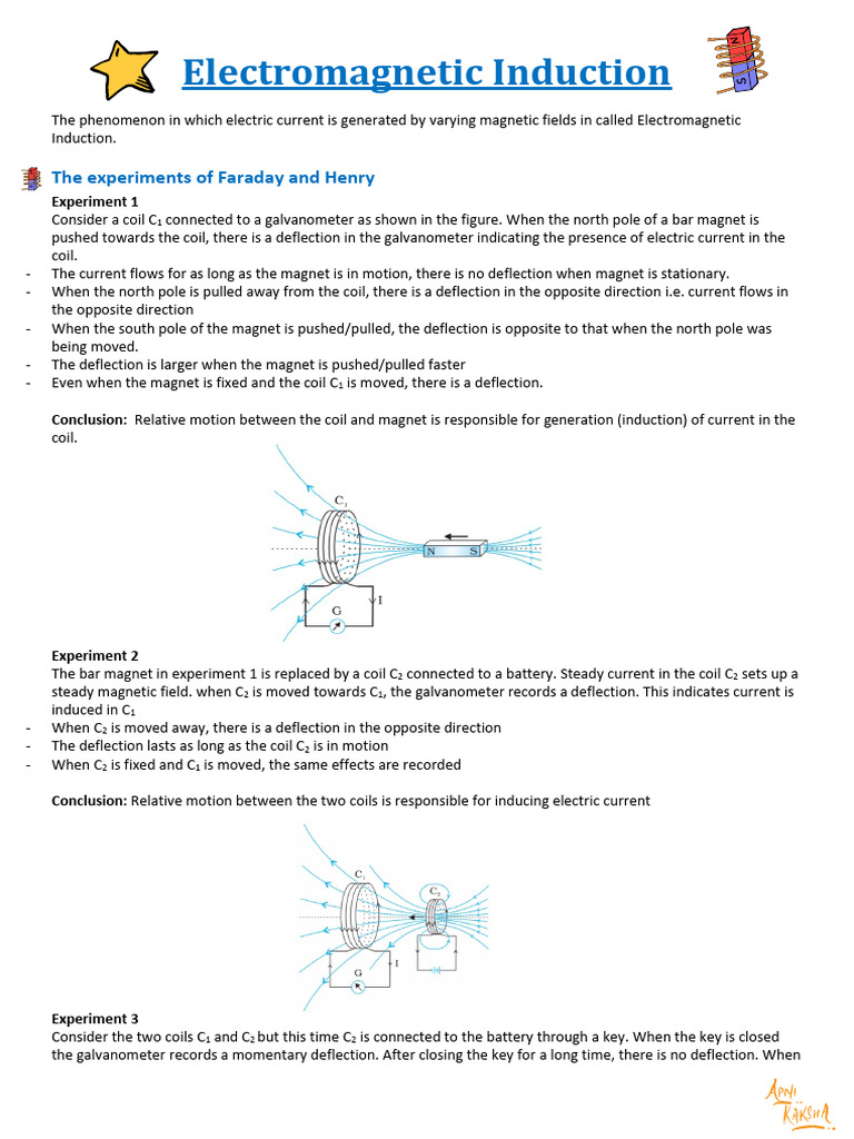 Understanding Electromagnetic Induction | PDF | Electromagnetic ...