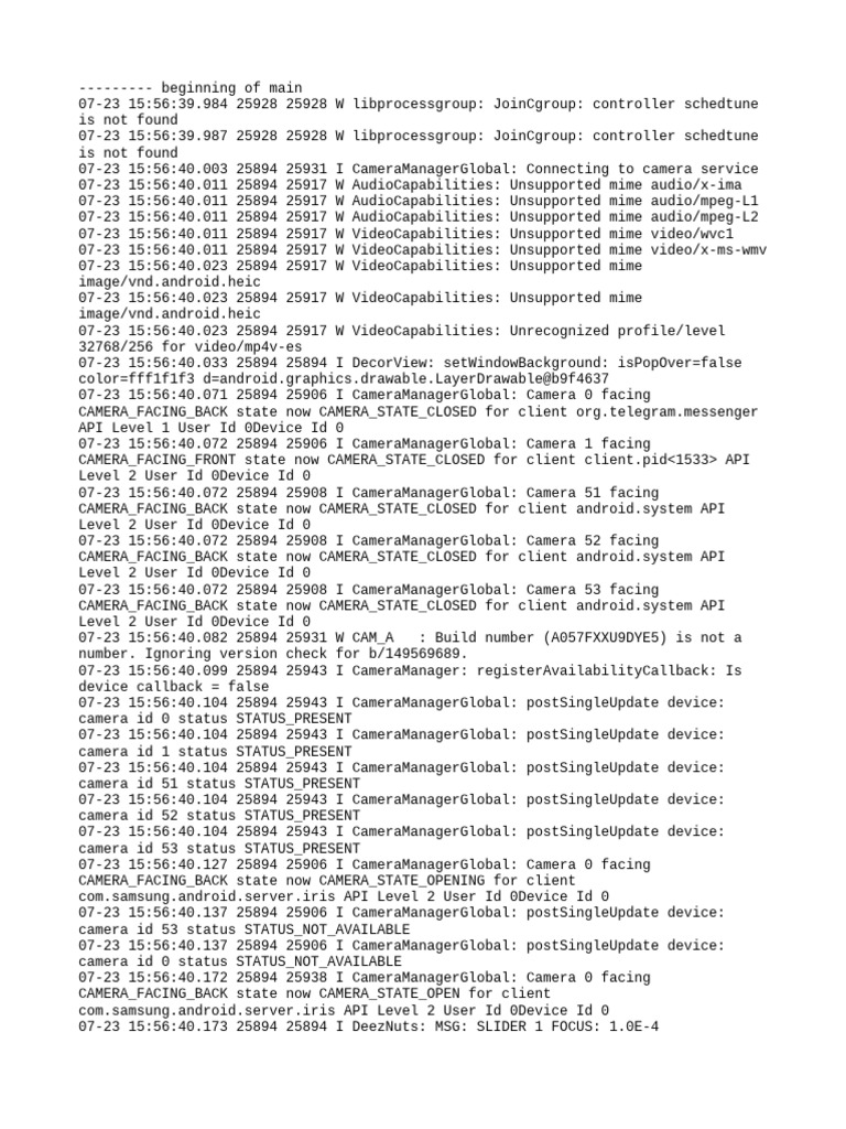 Log Cat 1753257399929 | PDF | Software Development | Software