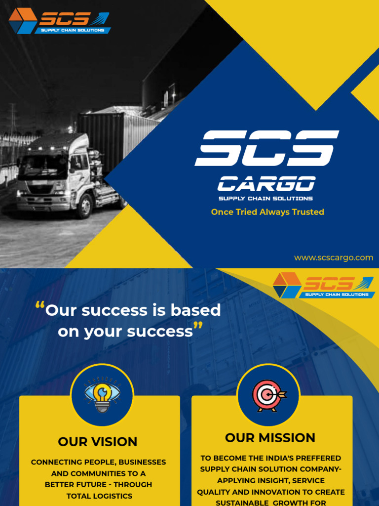 SCS Cargo: Comprehensive Logistics Solutions | PDF | Cargo | Logistics