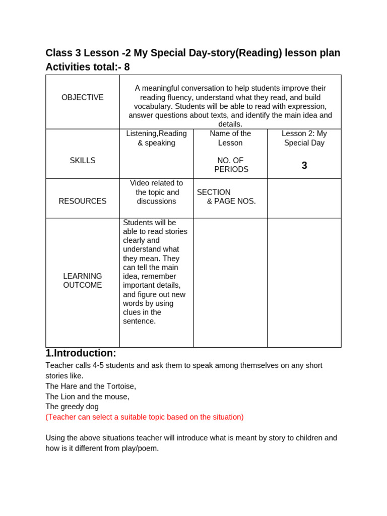 Winter Reading Lesson Plan Objectives | PDF | Consonant | Syllable