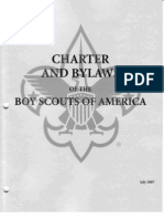 Charter and Bylaws of The Boy Scouts of America