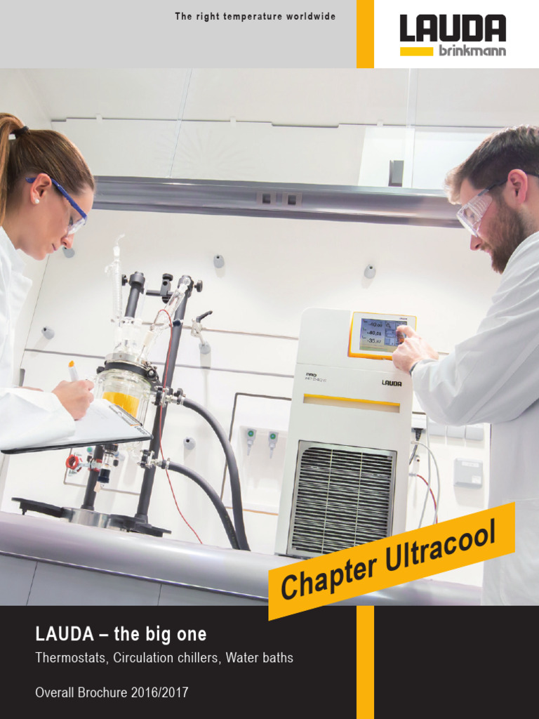 LAUDA Ultracool Chillers Overview | PDF | Thermostat | Heat Exchanger