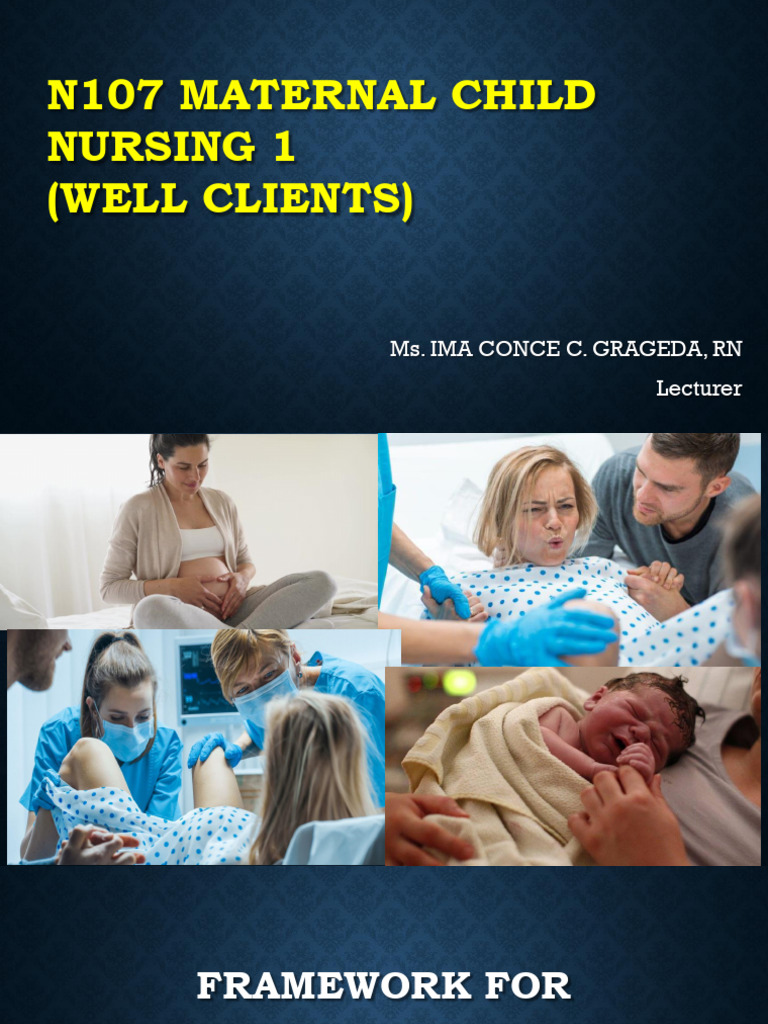 Framework For Maternal and Child Health Nursing | PDF | Pregnancy ...
