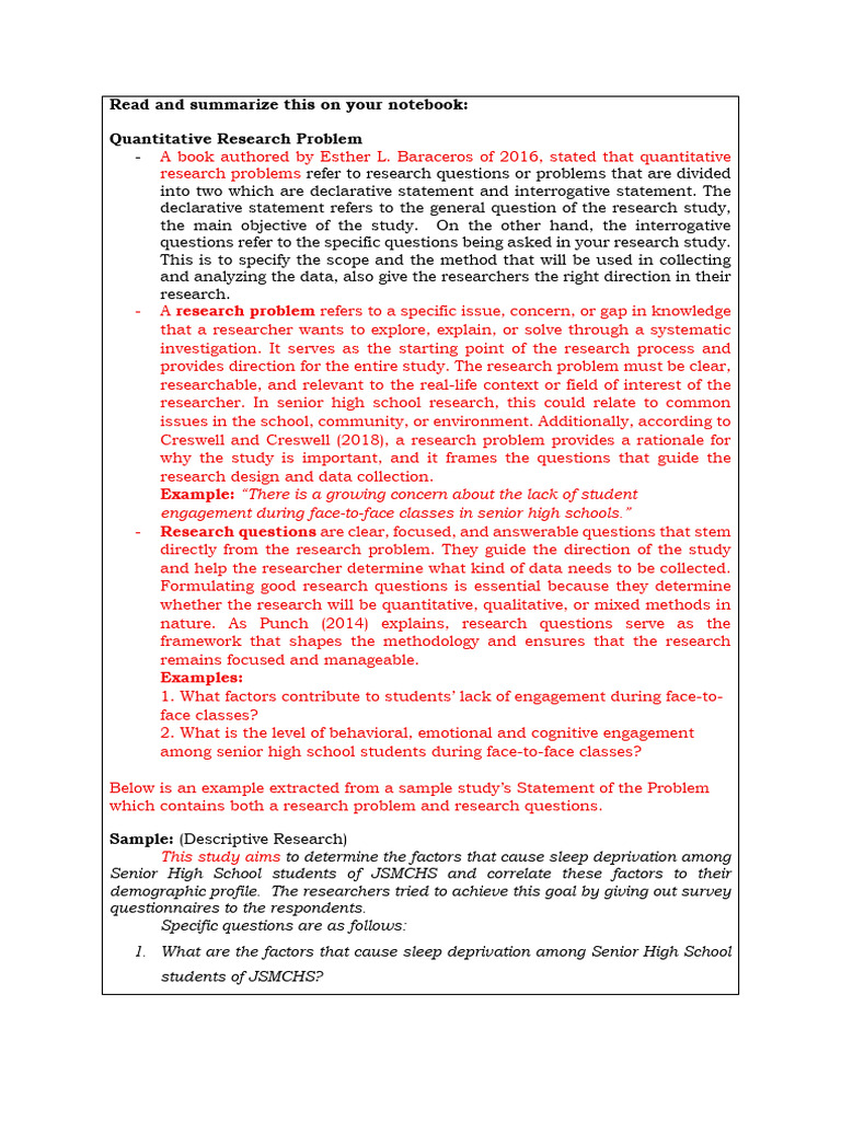 Background of The Study and Research Questions 07 18 25 | PDF ...
