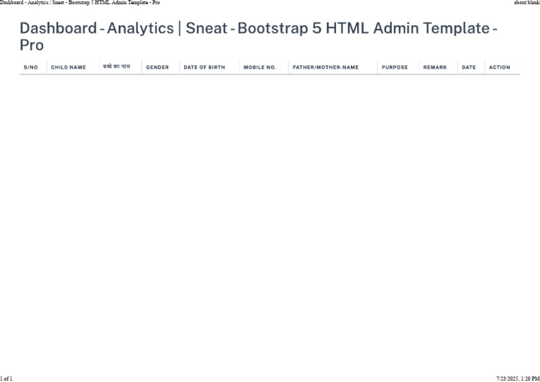 dashboard analytics sneat bootstrap 5 html admin template pro