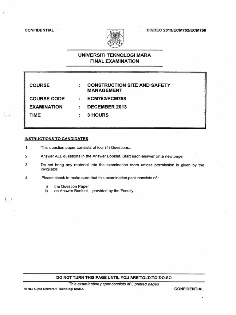 Exam Dec 2013 | PDF