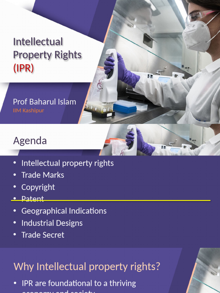 Understanding Intellectual Property Rights | PDF | Trade Secret | Patent