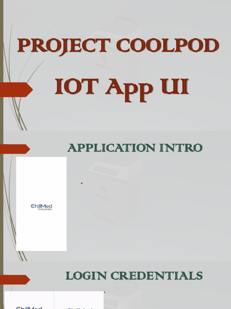 CoolPodiot IoT App UI Overview | PDF | Internet Of Things | Smartphone