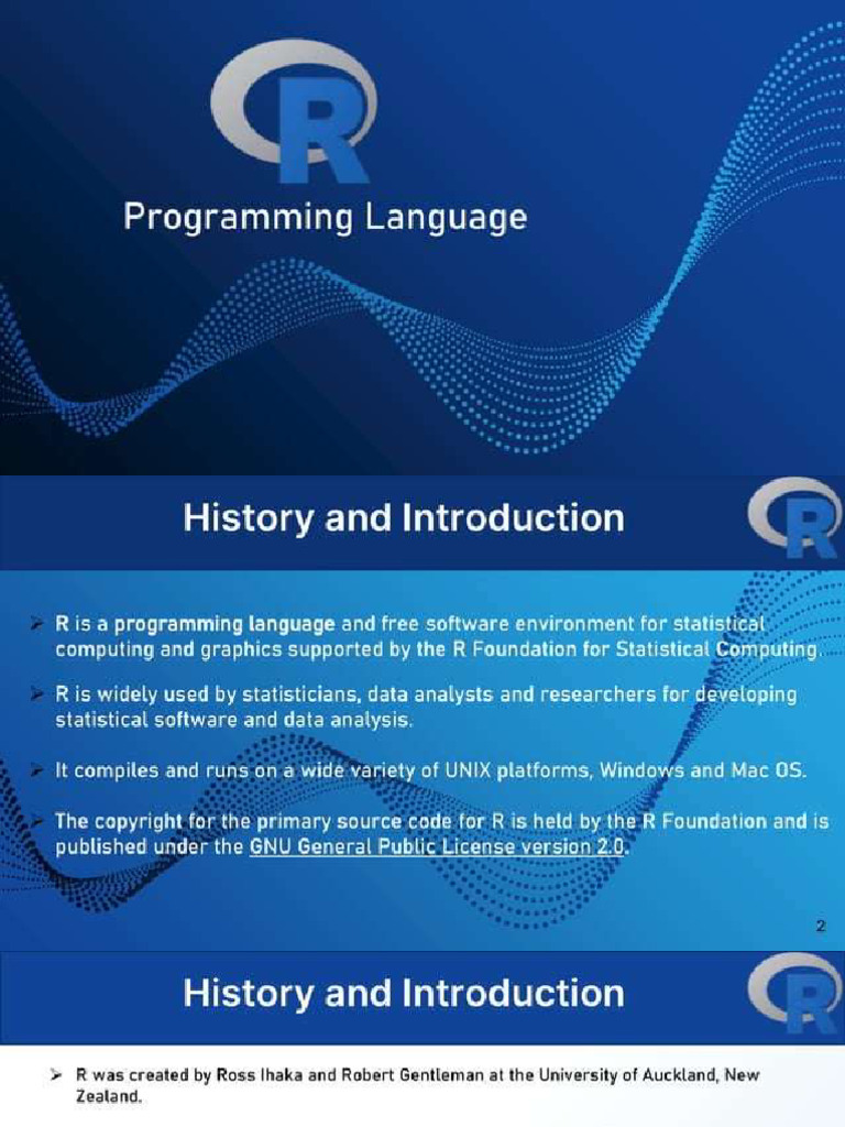 R Introduction | PDF
