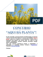 Concurso Aqui Há Planta