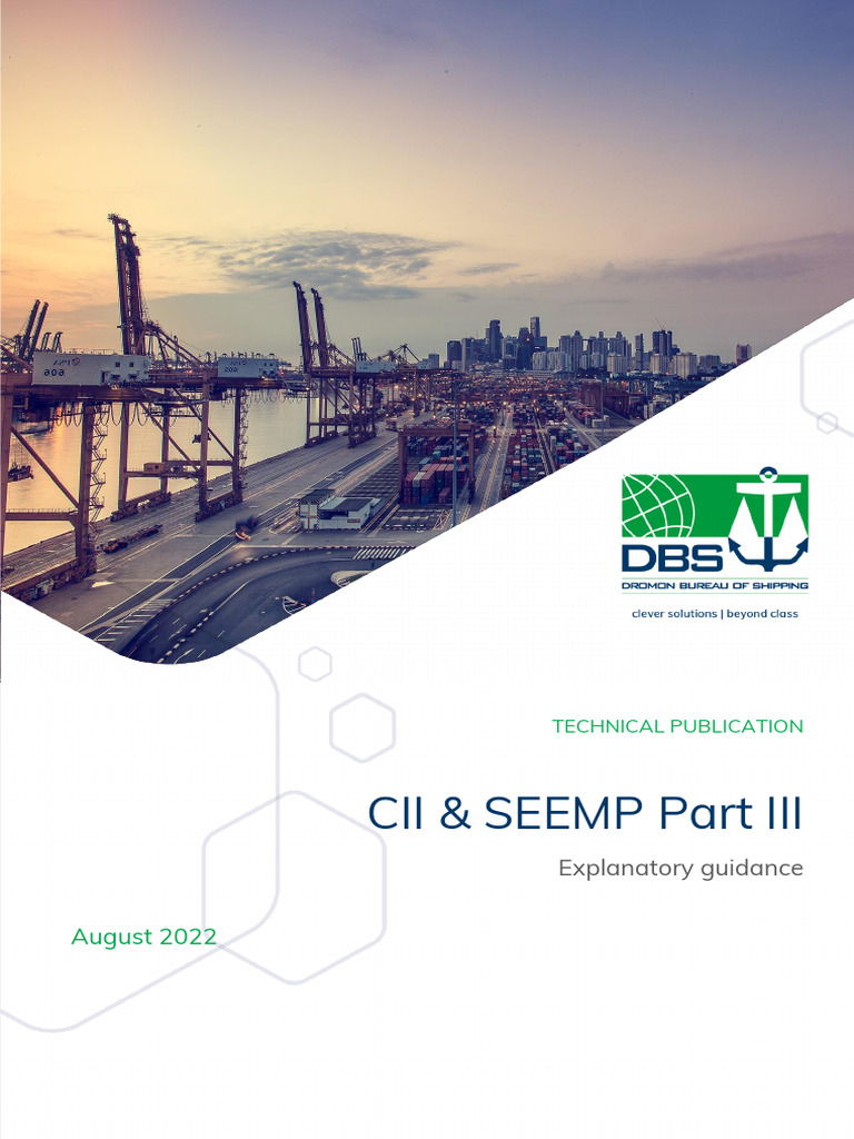 CII & SEEMP Part III Guidelines | PDF | Emission Intensity | Efficient ...