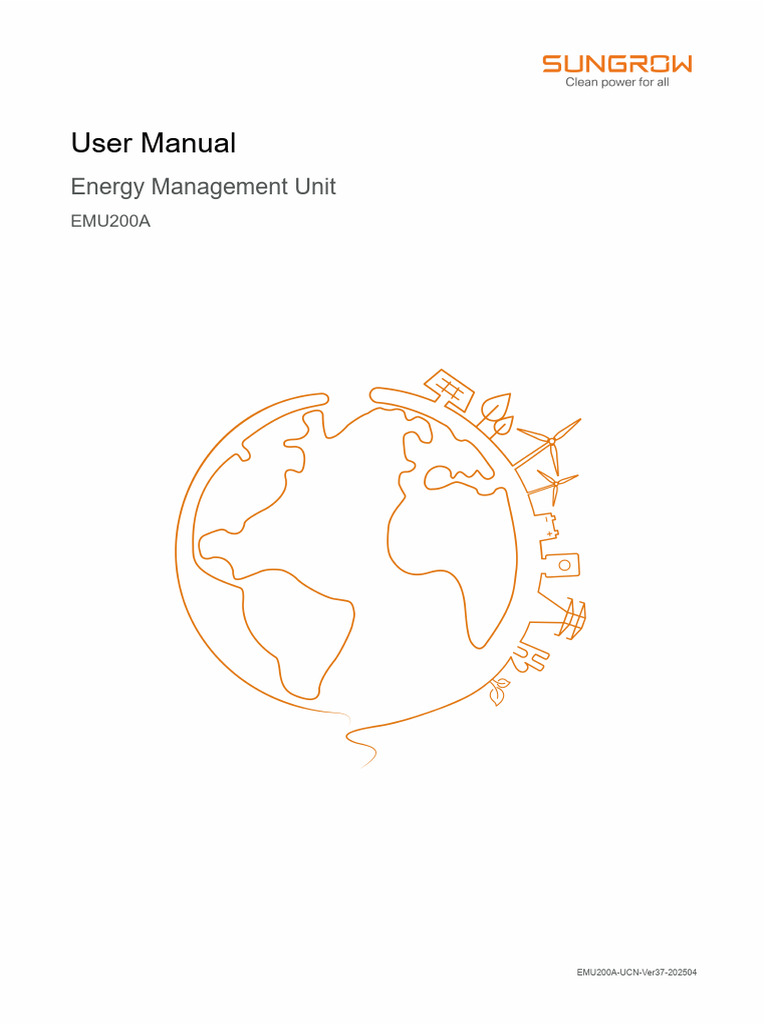EMU200A User Manual Overview | PDF | Safety | Electrical Wiring
