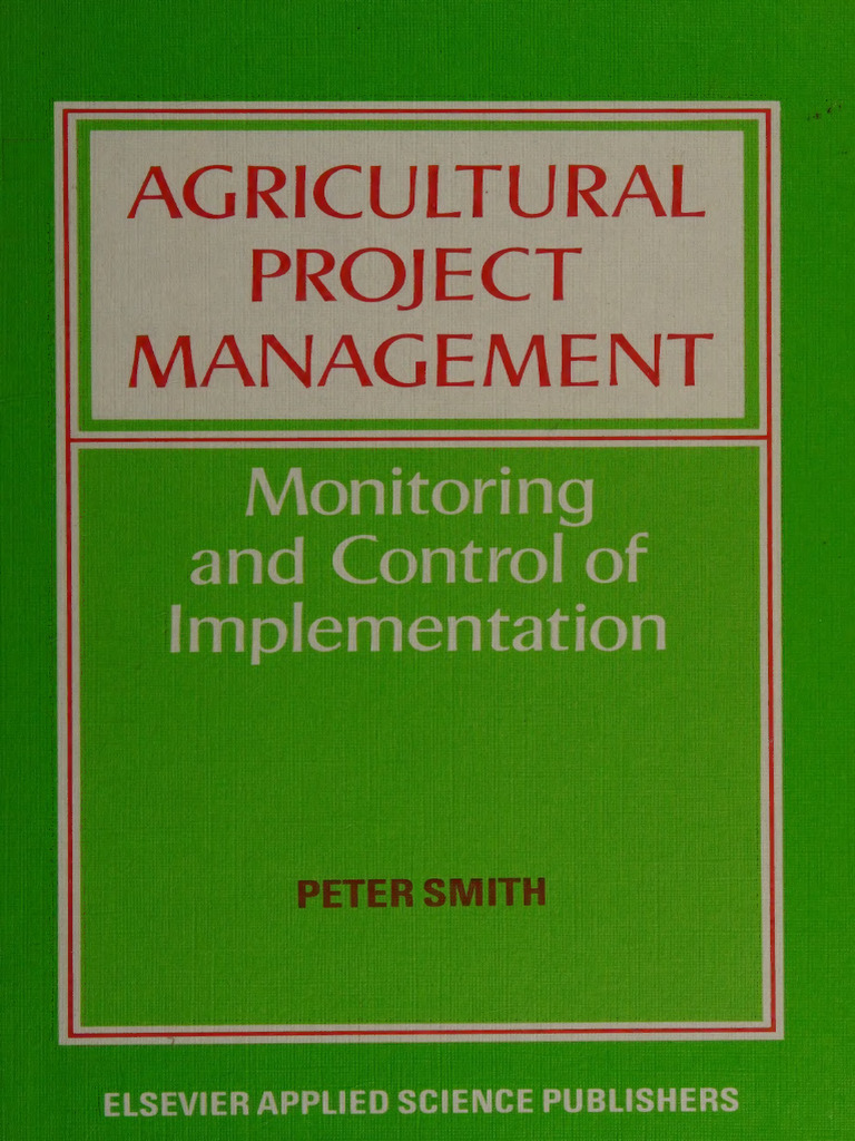 Agricultural Project Management - 1984 - Anna's Archive | PDF | Project ...