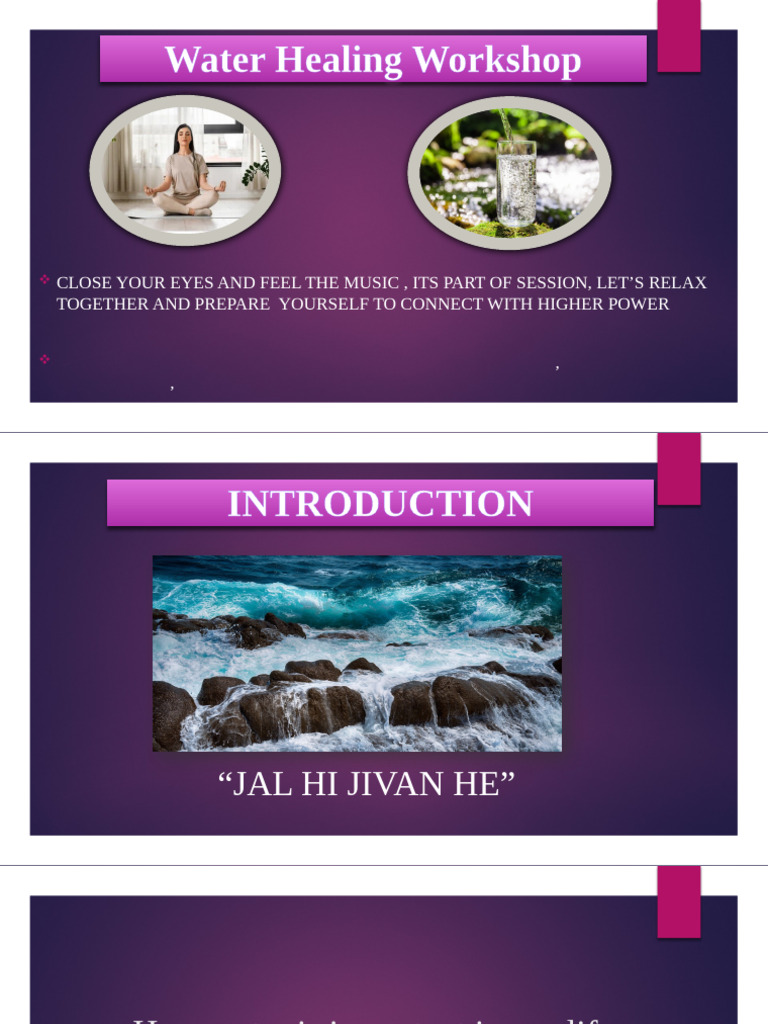 Water Healing: Benefits and Techniques | PDF | Devi | Water