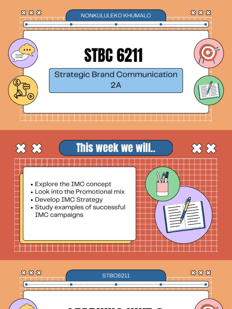 Strategic Brand Communication LU3 - LO1-LO9 Study Notes | PDF | Cost Of ...