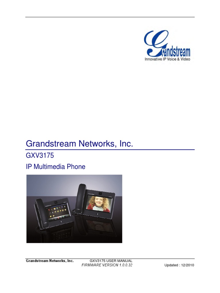gxv3175 firmware