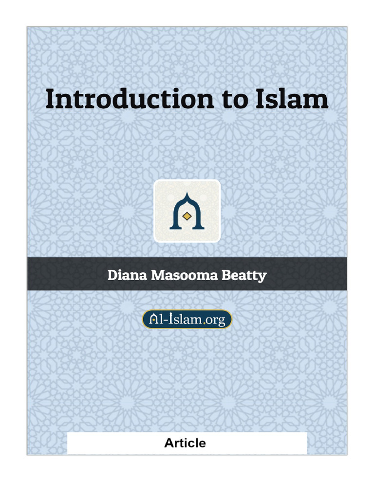 Introduction To Islam | PDF | Prophets And Messengers In Islam ...