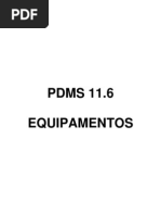 02 - PDMS 11.6 - Equipamentos