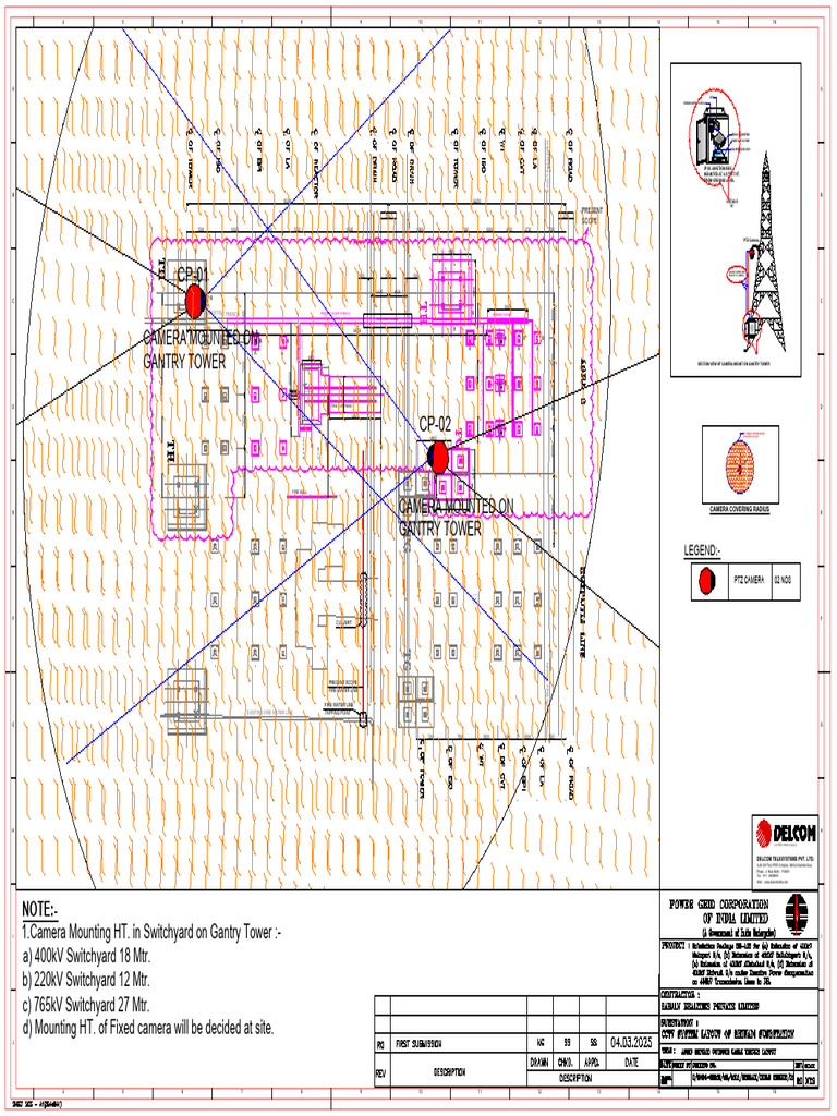 Technical Specifications for Camera Installation | PDF | Equipment ...