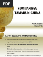 Sumbangan Tamadun Cina