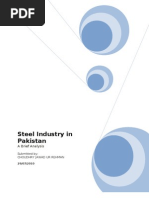 Download Analysis of Steel Industry in Pakistan by Farrukh Abbas SN89204339 doc pdf