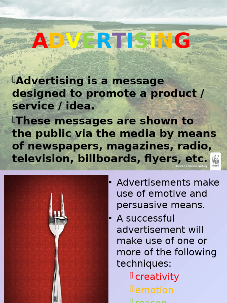 Effective Advertising Techniques Explained | PDF | Advertising | Attention