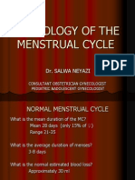 PHYSIOLOGY OF THE MENSTRUAL CYCLE بحث دكتوره مي