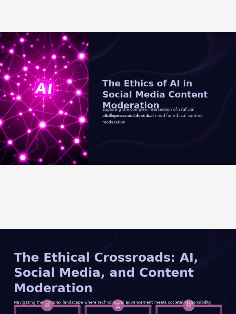 The Ethics of AI in Social Media Content Moderation PDF | PDF ...