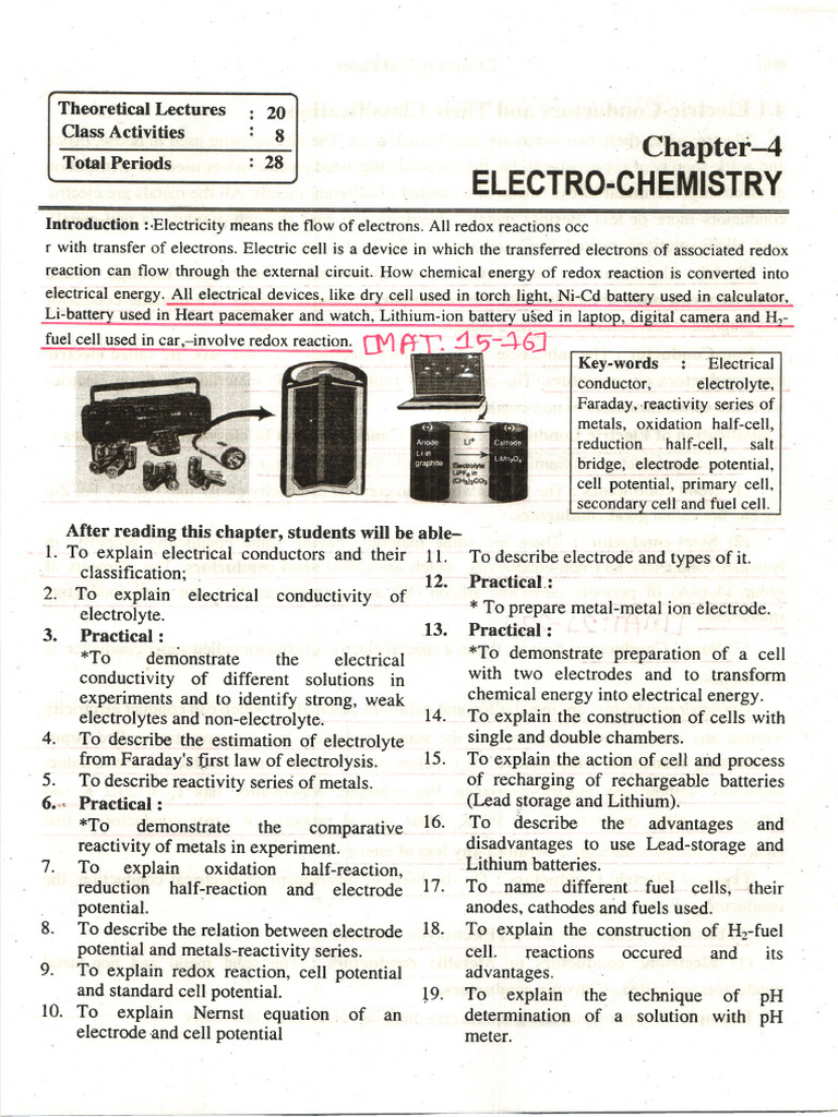 C-14 Marked Book (Electro Chemistry) . | PDF