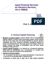 Asset/Fund Based Financial Services & Fee-Based /advisory Services (Unit-4: FIM&S)