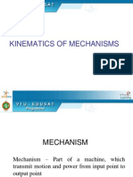 Kinematics of Mechanisms