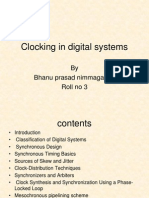 Clocking in Digital Systems