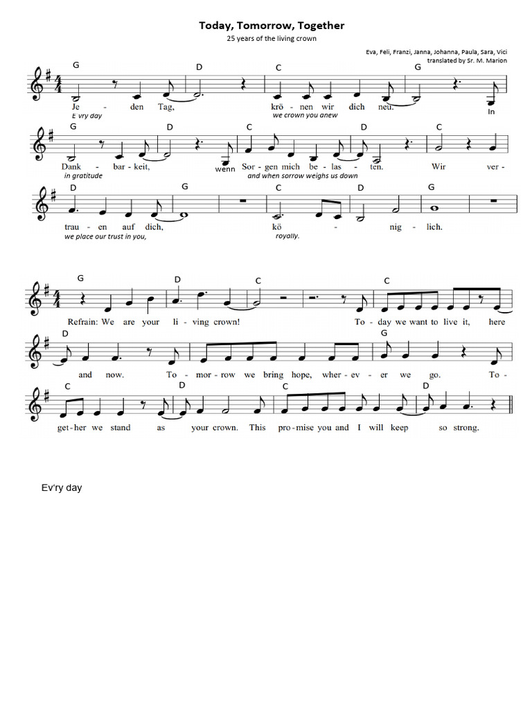 Today Tomorrow Together - Final-1 | PDF