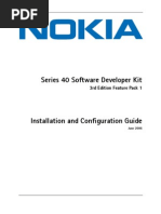 S40 SDK 3rd Edition FP1 Installation