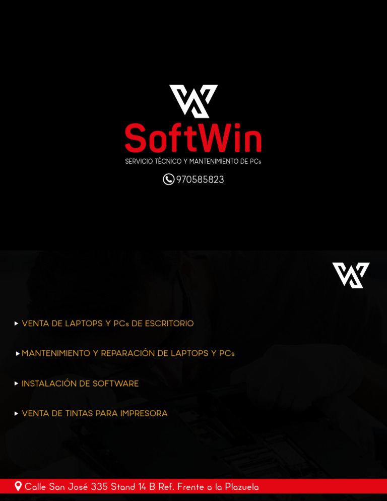 Tarjeta Personal Softwin | PDF