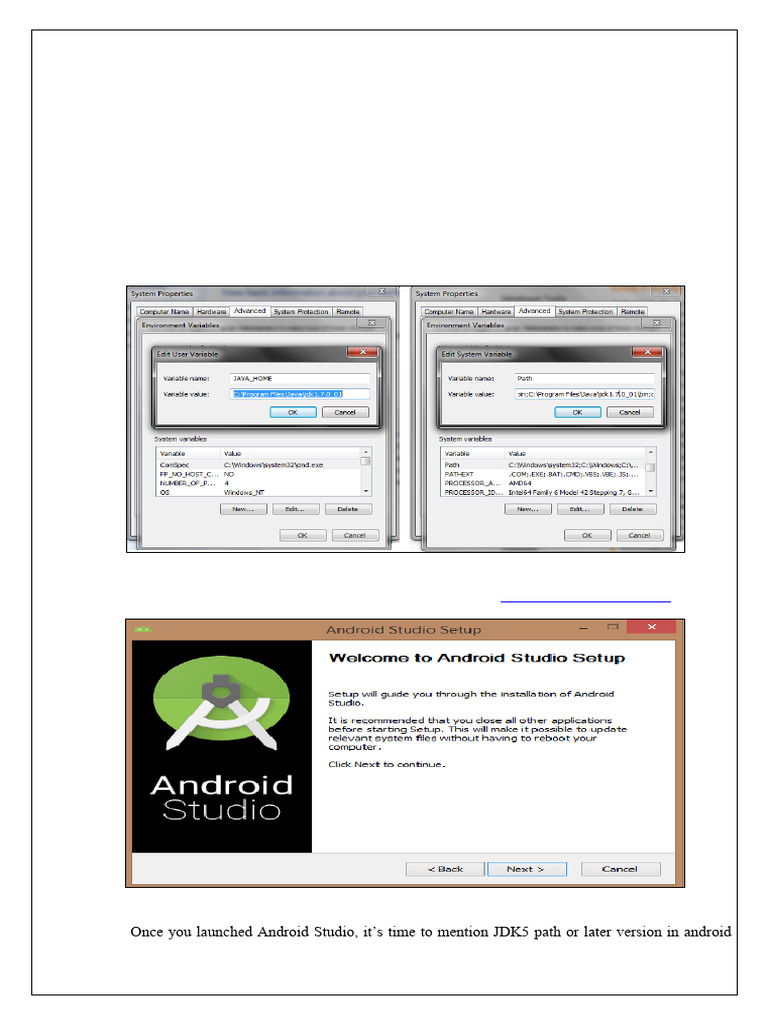 Android Programming Lab Manual | PDF | Android (Operating System ...