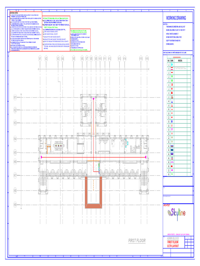 First Floor Electrical Layout Plan | PDF | Ac Power Plugs And Sockets ...