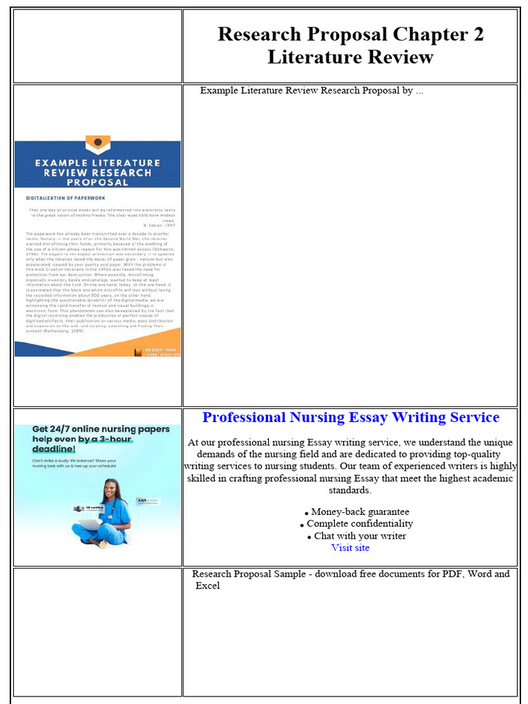 Research Proposal Chapter 2 Literature Review | PDF | Pregnancy | Stem Cell
