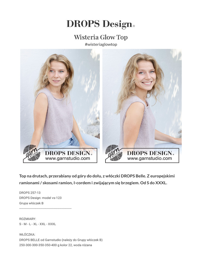 Odette Top - Wisteria Glow