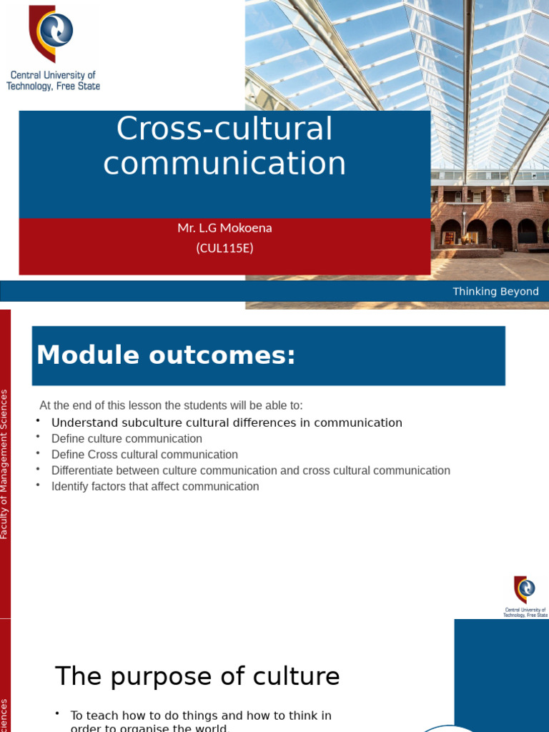 Cross Cultural Communication | PDF | Communication | Nonverbal ...