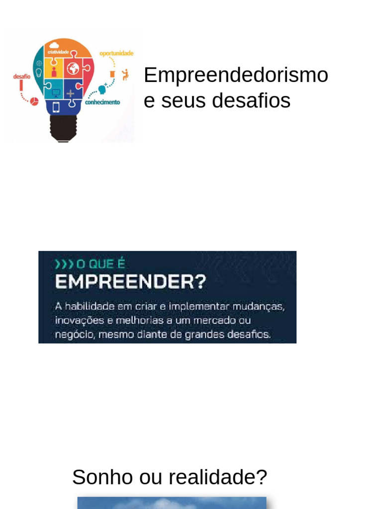 Desafios do Empreendedorismo no Brasil | PDF