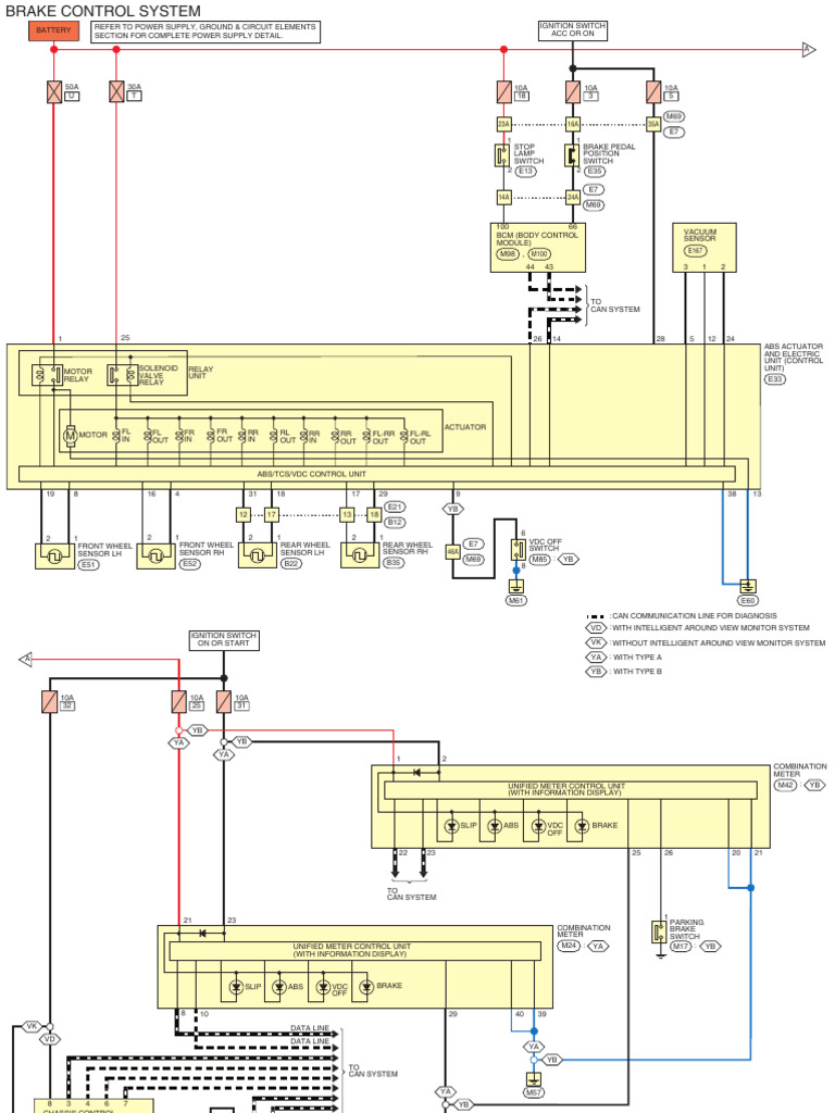 Brake Control System Connectors Guide | PDF | Anti Lock Braking System ...