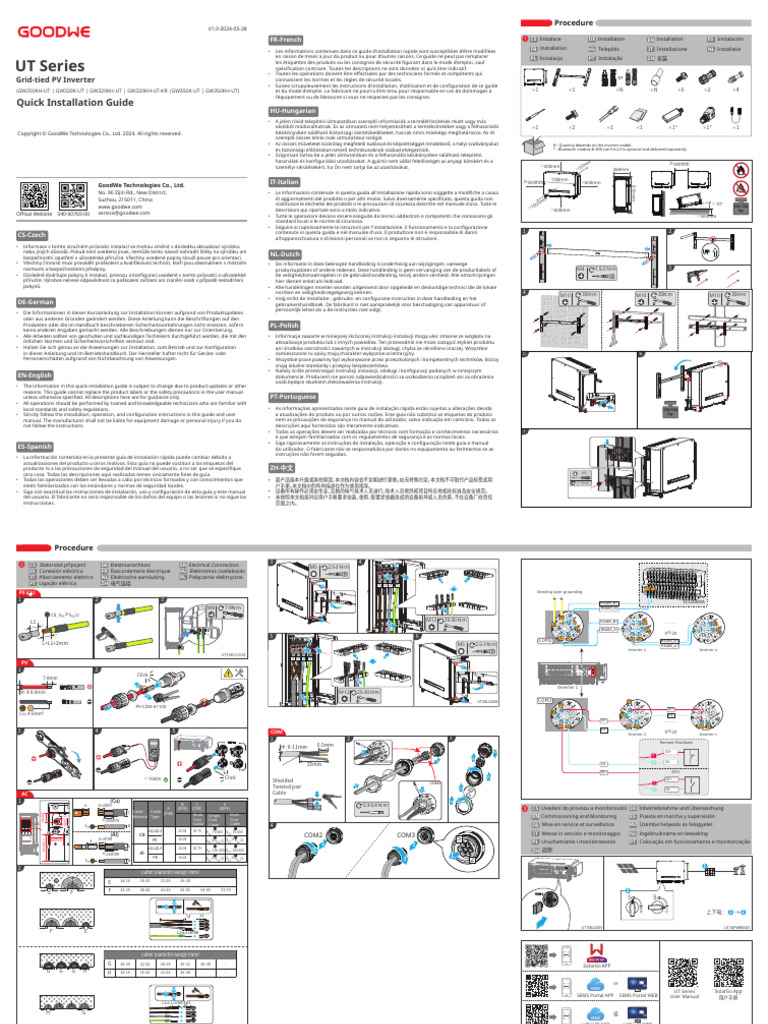 GW UT Quick Installation Guide-POLY | PDF