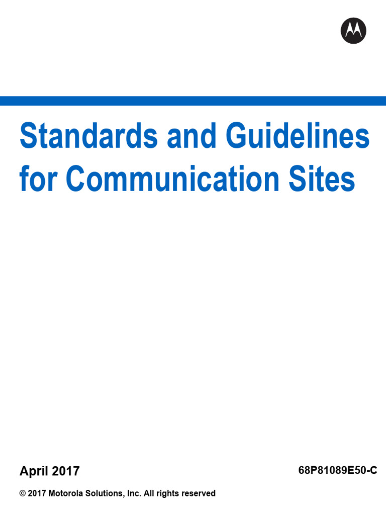 Motorola R56 Standards for Communication | PDF | Electrical Equipment ...